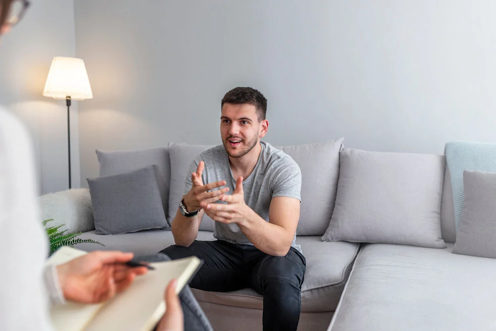 brain-mapping-therapy-orange-county man in individual therapy for mental health
